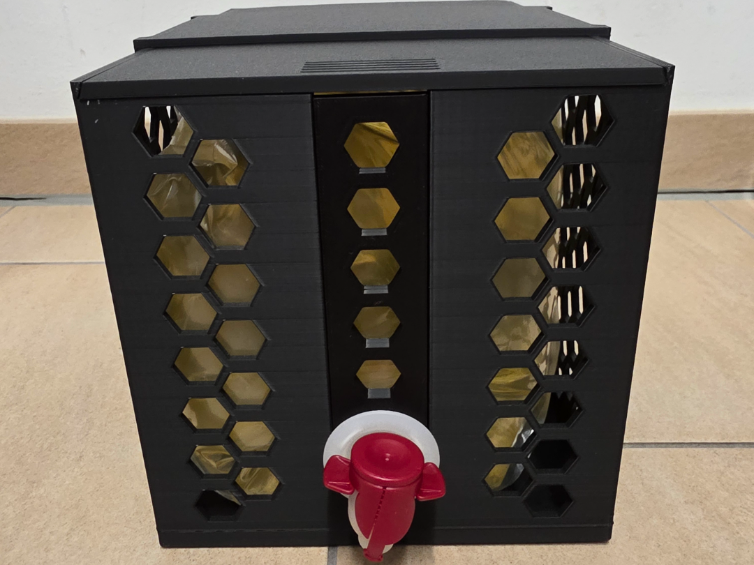 Bag-in-box 5L juice or wine - for fridge