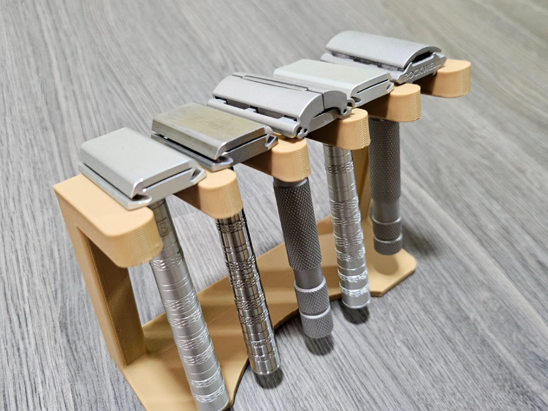Multi Razor Stand - angled down - 3 sizes (3/5/7)