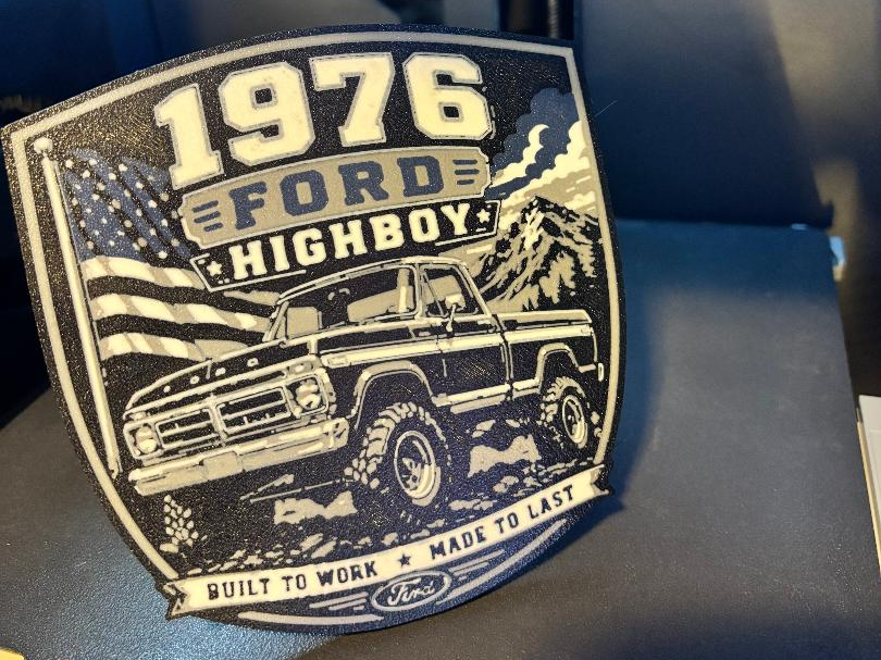 1976 Ford Highboy Hitch Cover