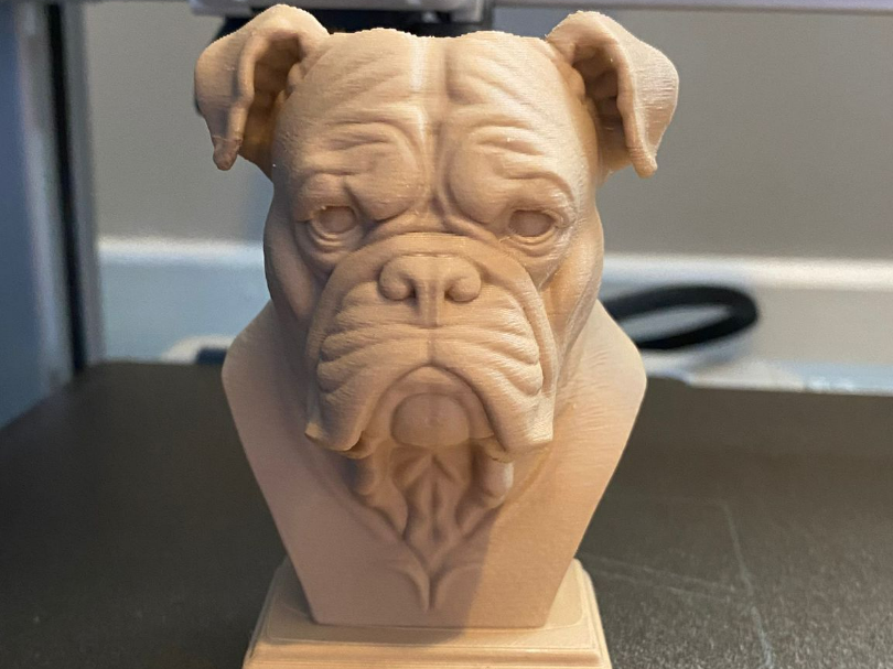 Estatue Old German Bulldog