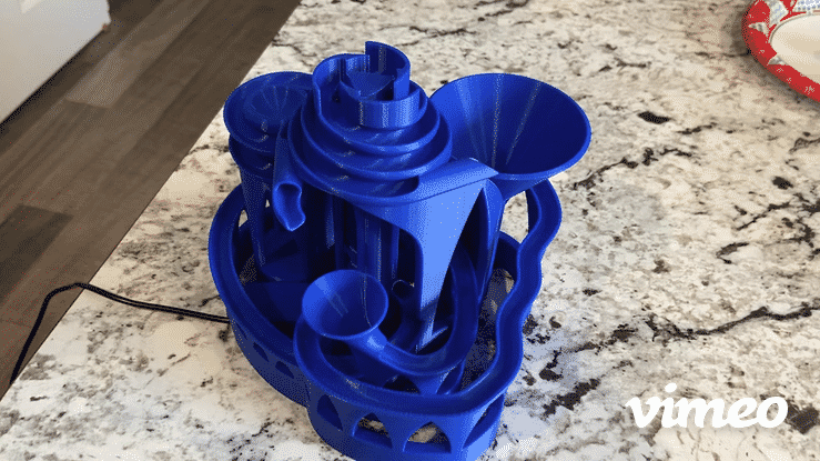 The Cyclone Motorized Marble Run