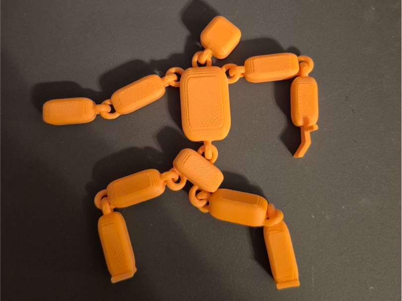 Print in Place Ragdoll Fidget (Jeff)