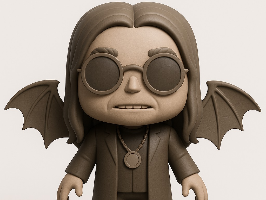 Prince of Darkness – Ozzy Osbourne Stylized Figure