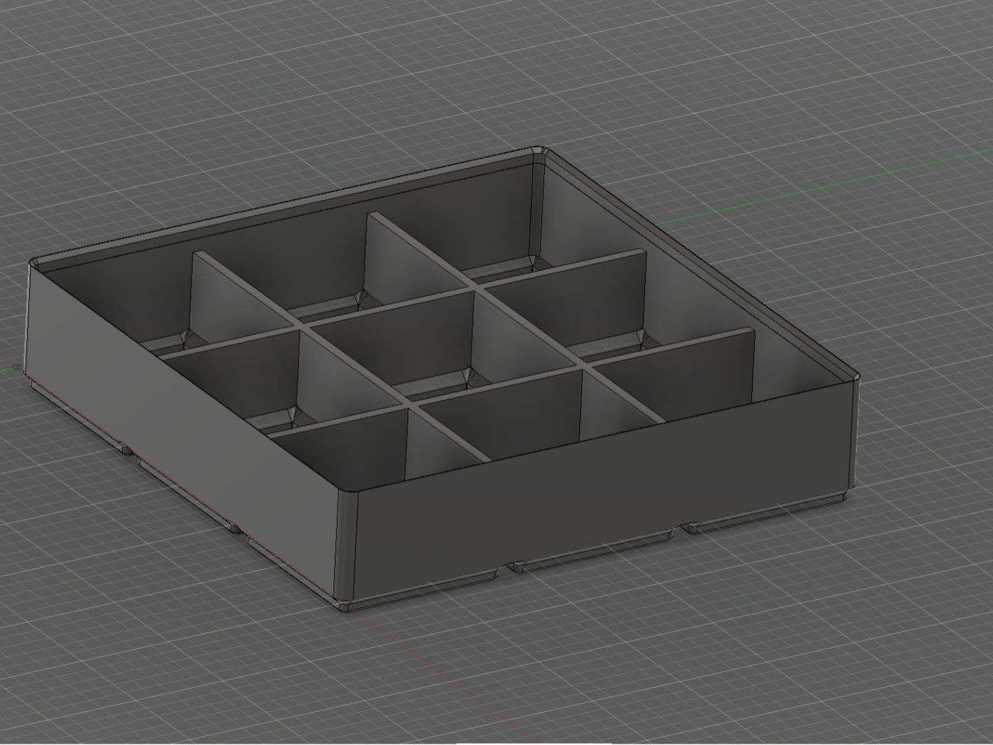 Box 3x3 with cover