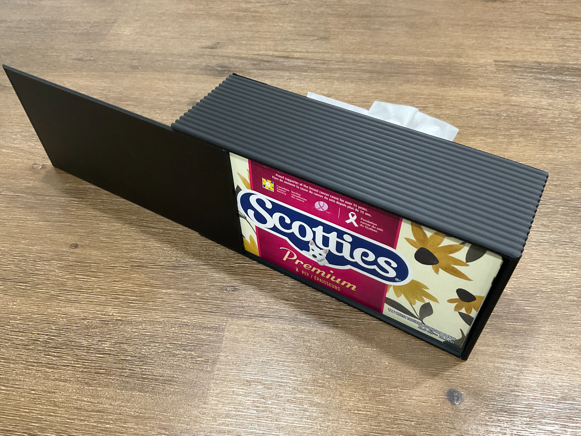 Tissue Holder Scotties with Sliding Bottom Lid