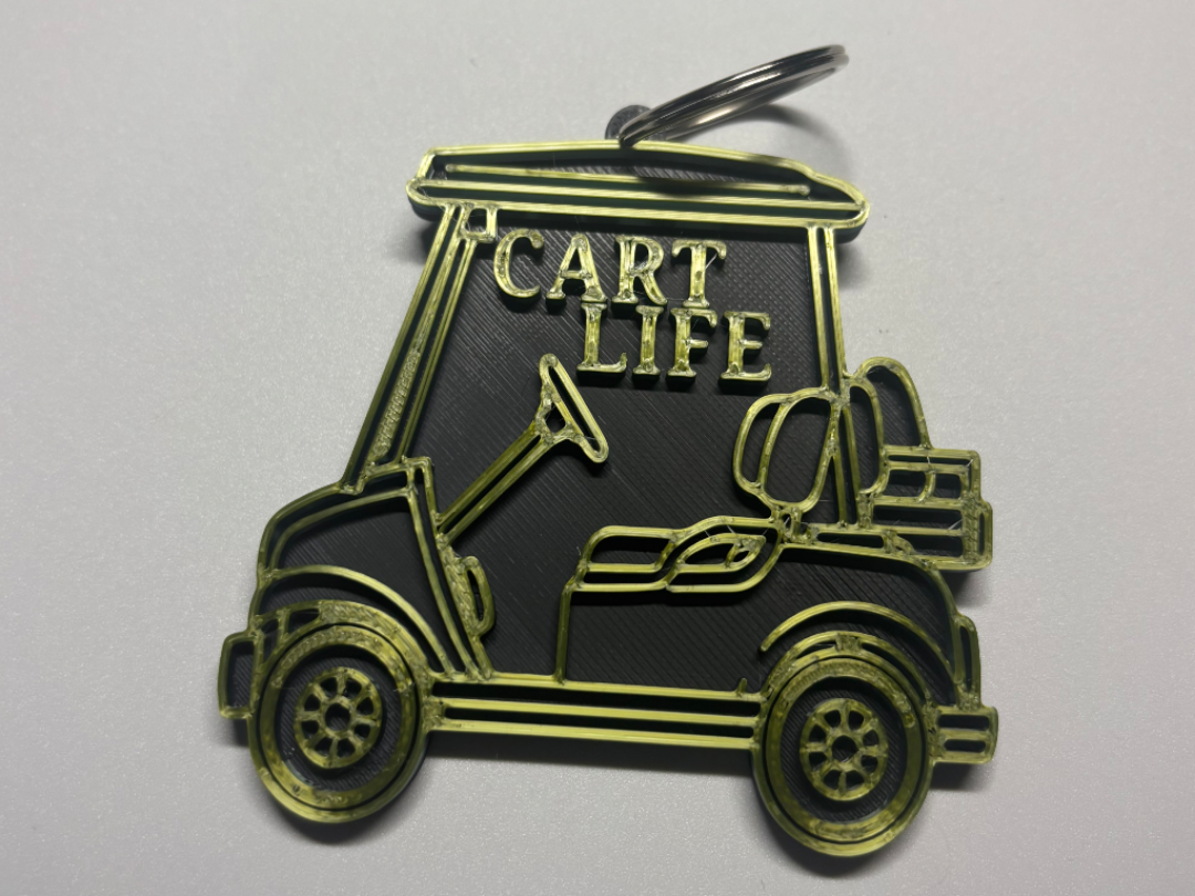 Cart Life Keychain