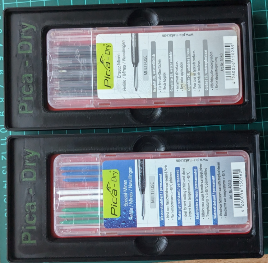 Gridfinity 2x4x2U box for Pica-Dry refills