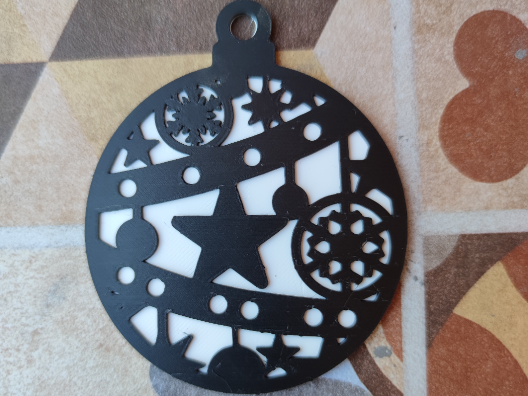 Bola Navideña en 3D para Decoración