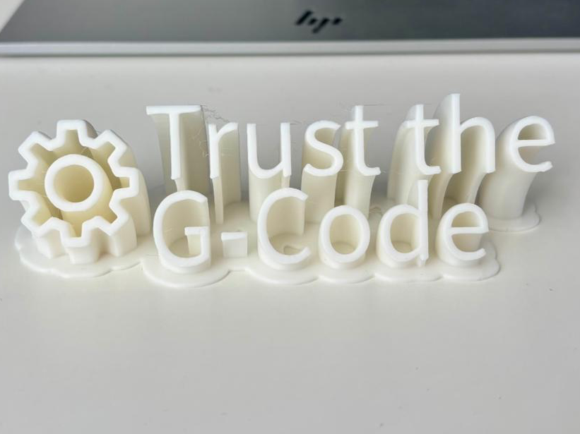 Trust the G-Code