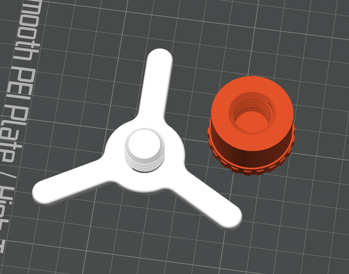 AMS Lite Spool falling stopper, spool holder lock
