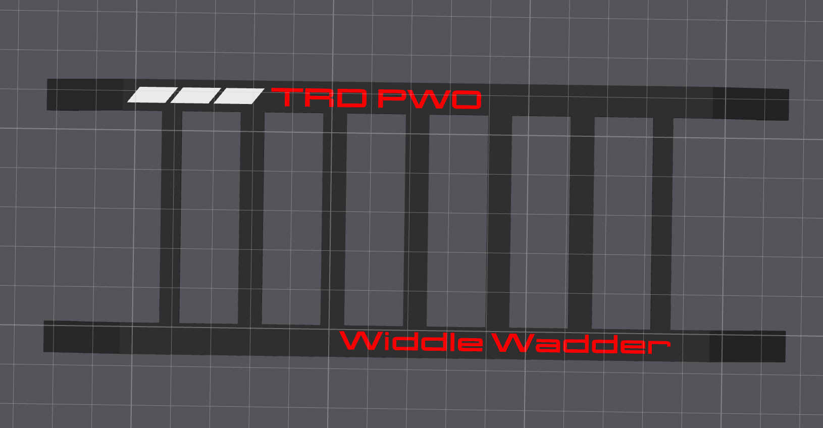 Widdle Wadder TRD Pwo