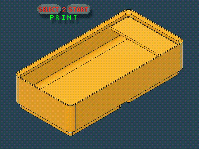 2x1x2,5 Bin | Lable | Gridfinity | Deskorganizer | Tool | select2stertPrint