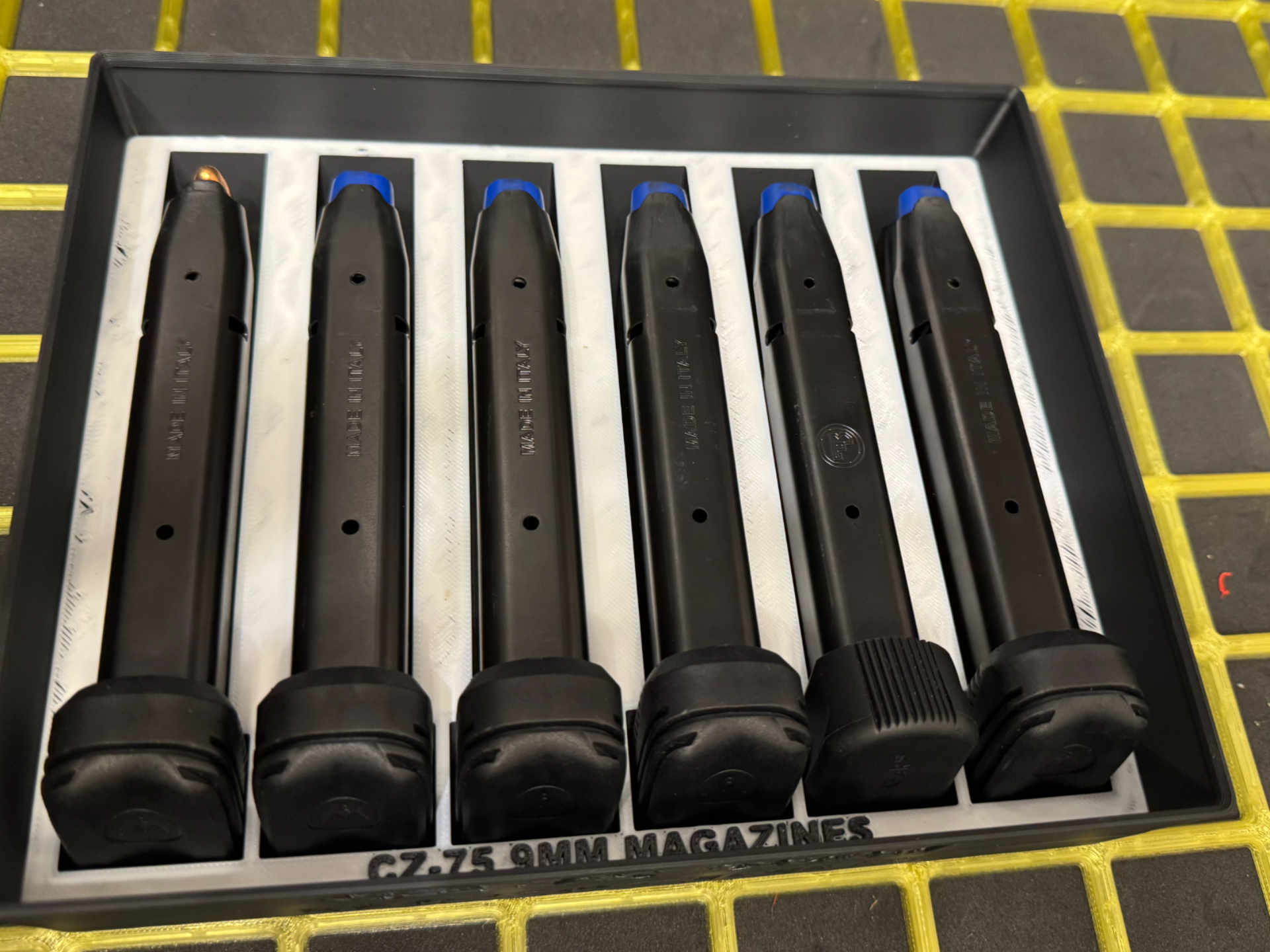 CZ75 Magazine Bin Gridfinity Stackable