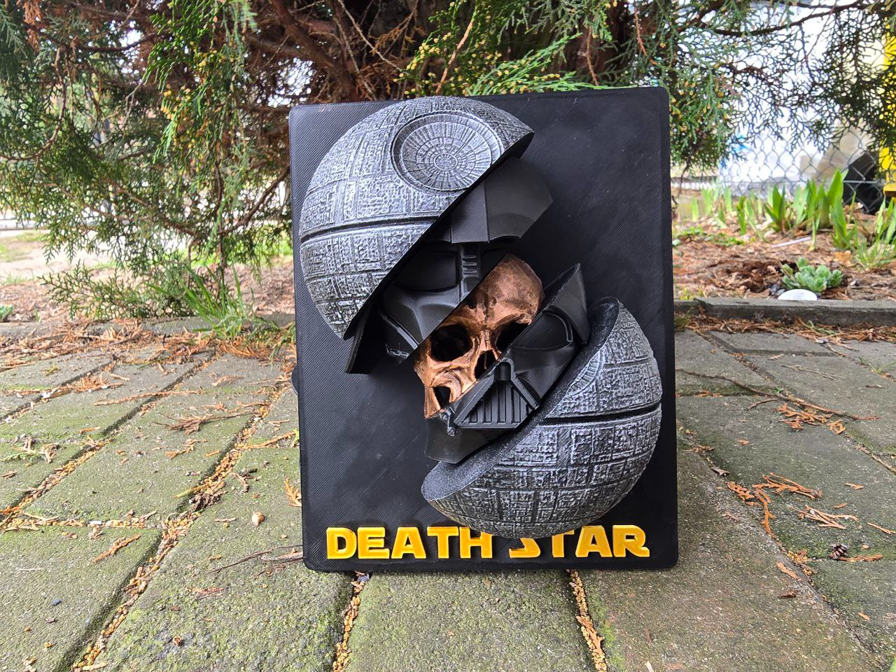 DEATH STAR WALL ART