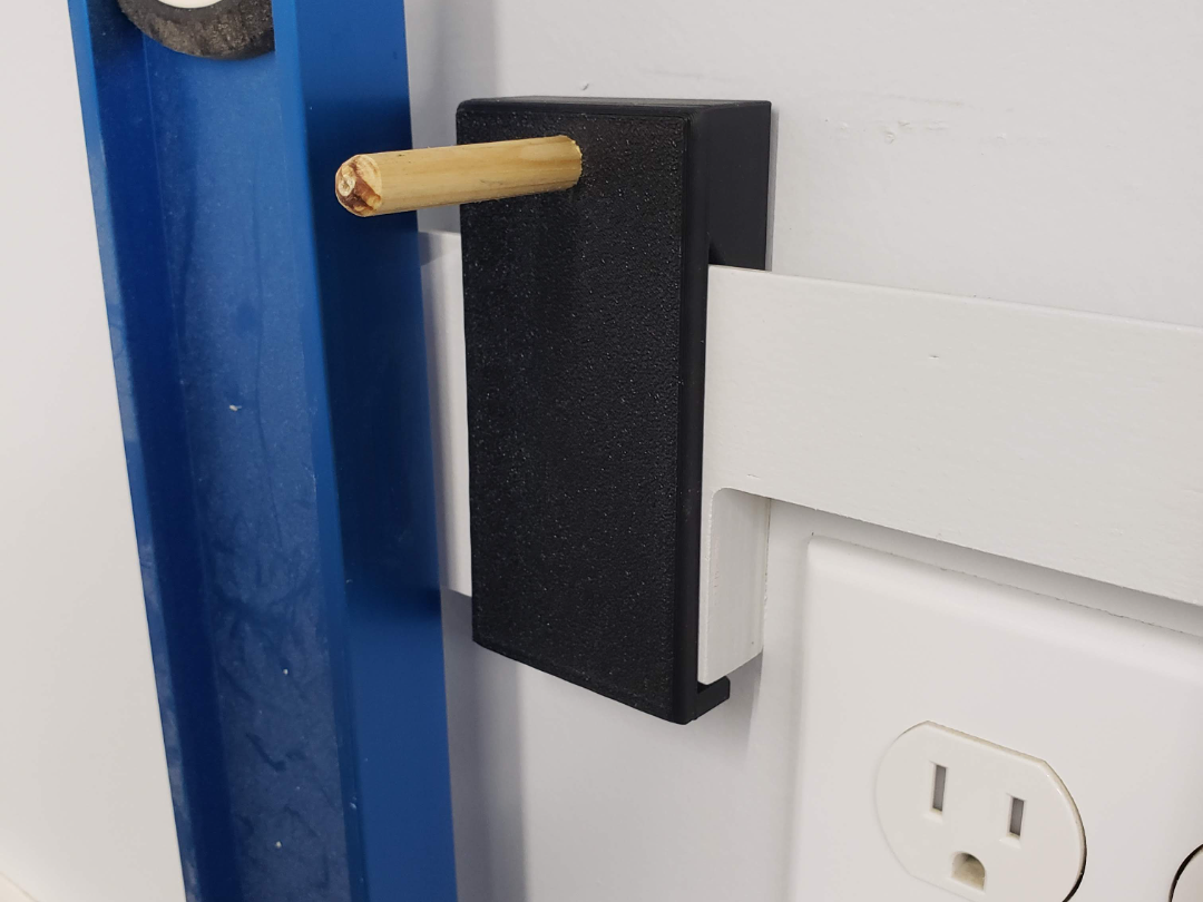 Simple french cleat hook