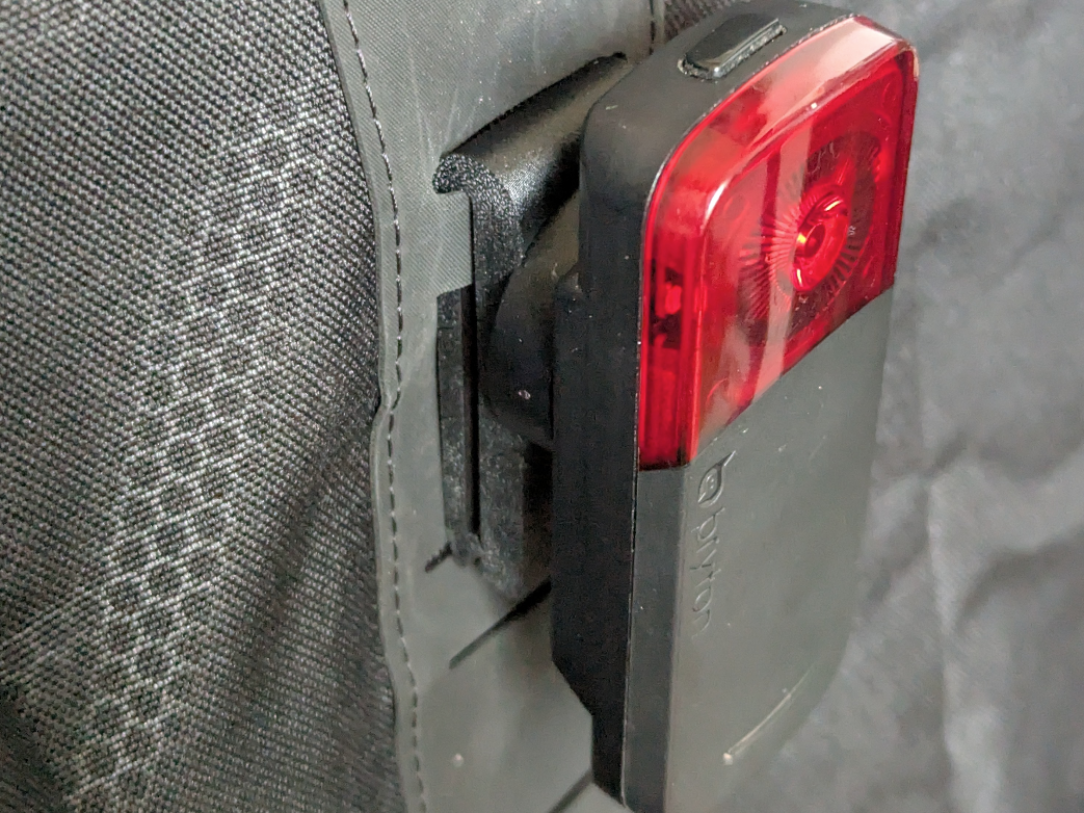 Bike radar Bryton Gardia R300L bikepack clip mount