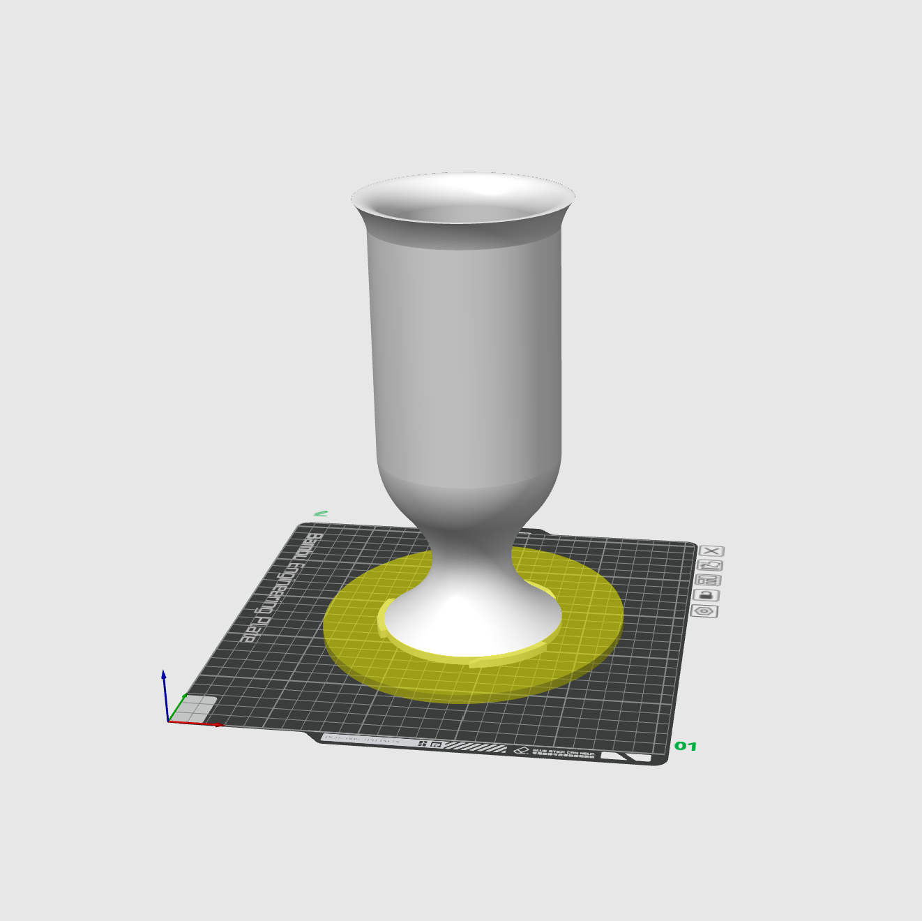Graveside Vase Model