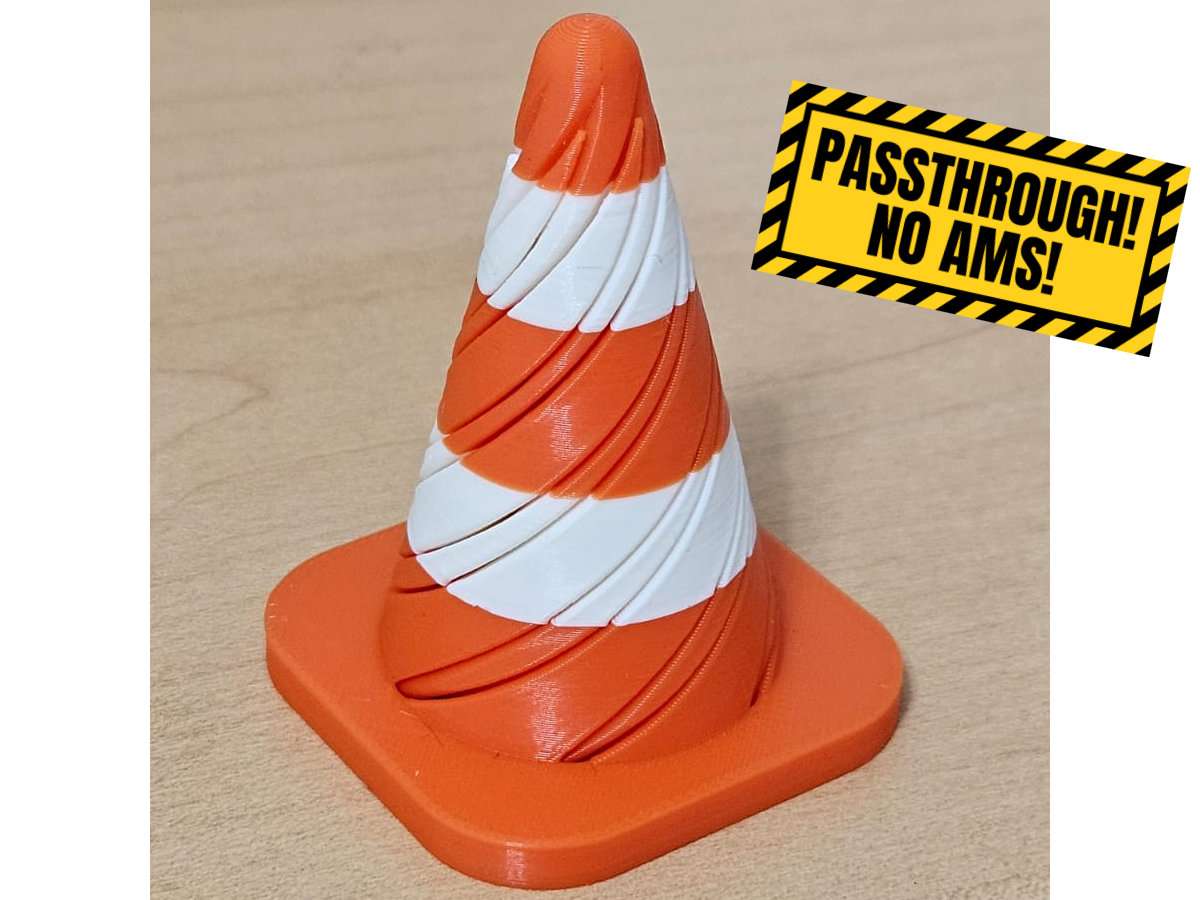 Passthrough Traffic Cone Fidget (+200% size)