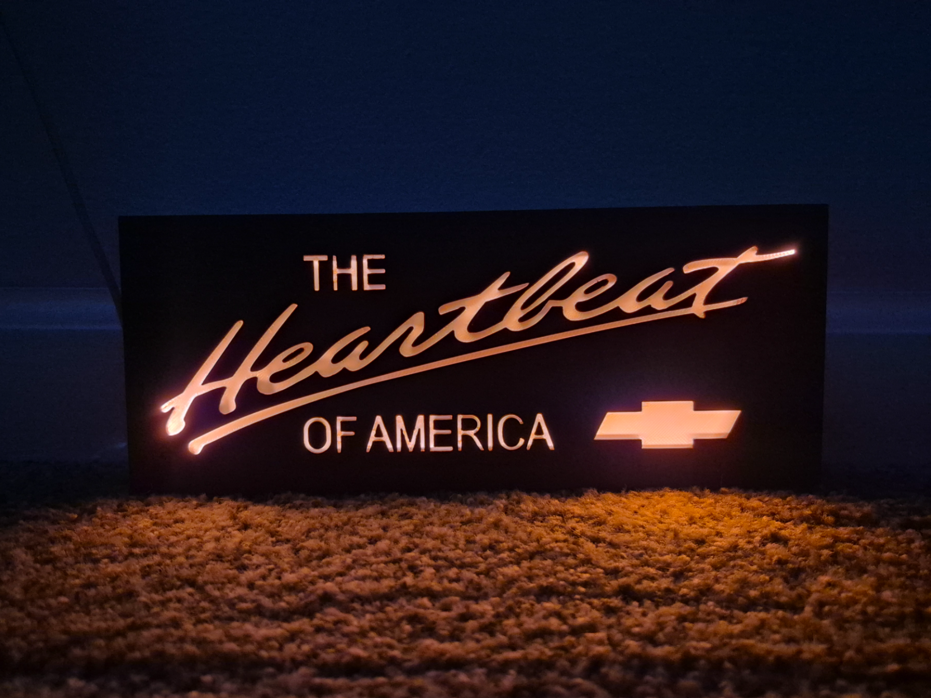 Chevy Heartbeat of America Light