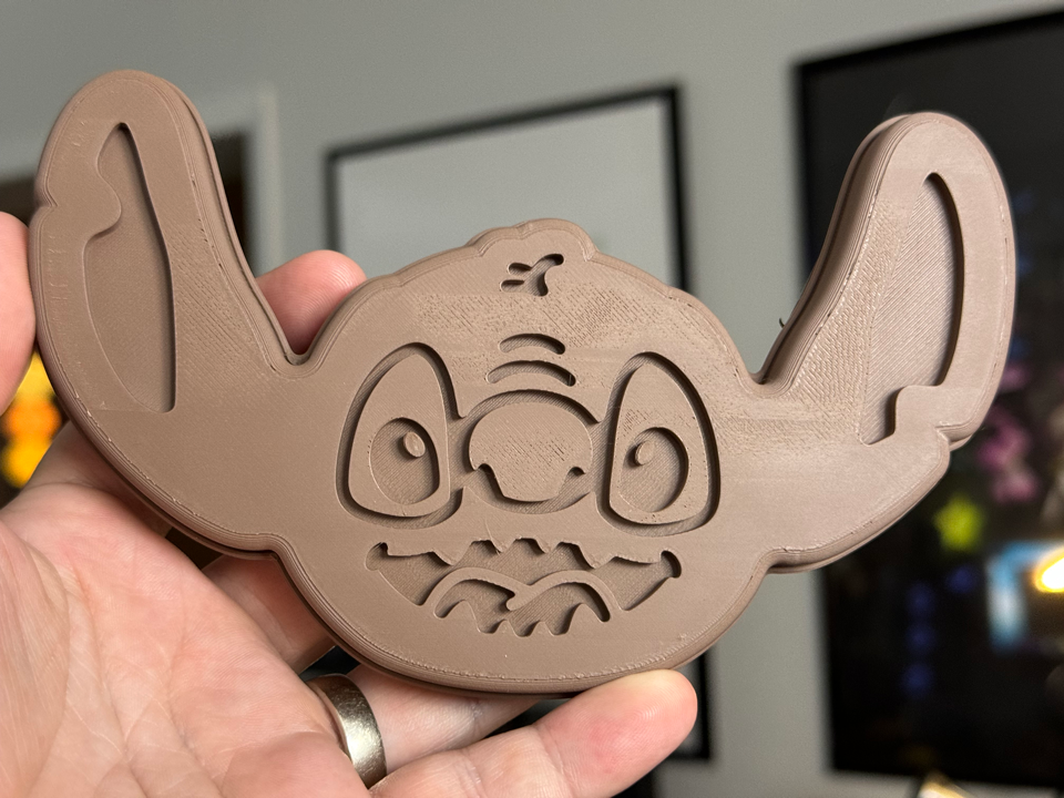 Stitch Character Waffle (Magnet or No Magnet)