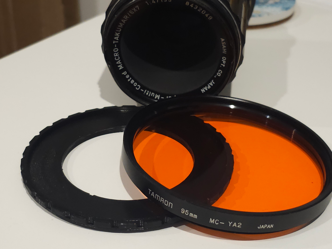 Step up ring/filter adapter 67mm to 95mm