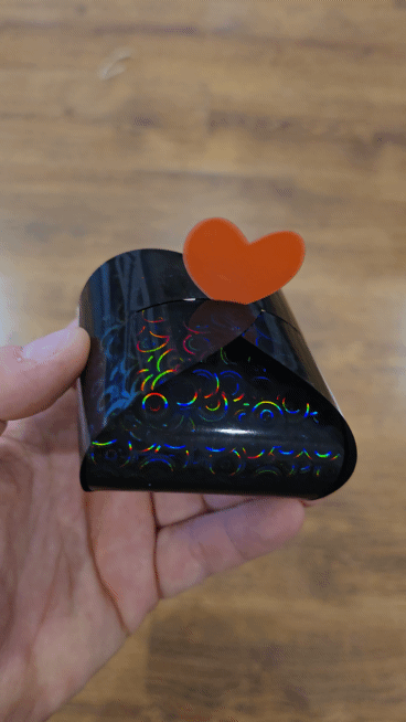 Foldable Valentine’s Gift Box / Jewelry Box 6cmxcm