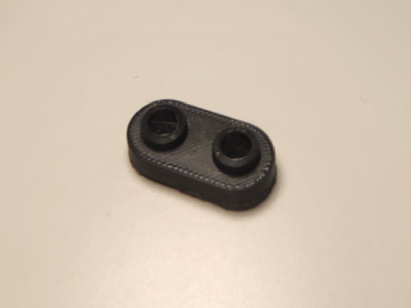 L.e.g.o  Compatible 1x2 plate (35480)