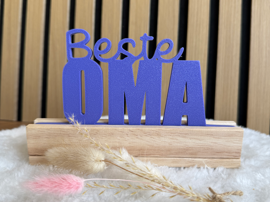 Beste Oma Einschieber für Klötzchen