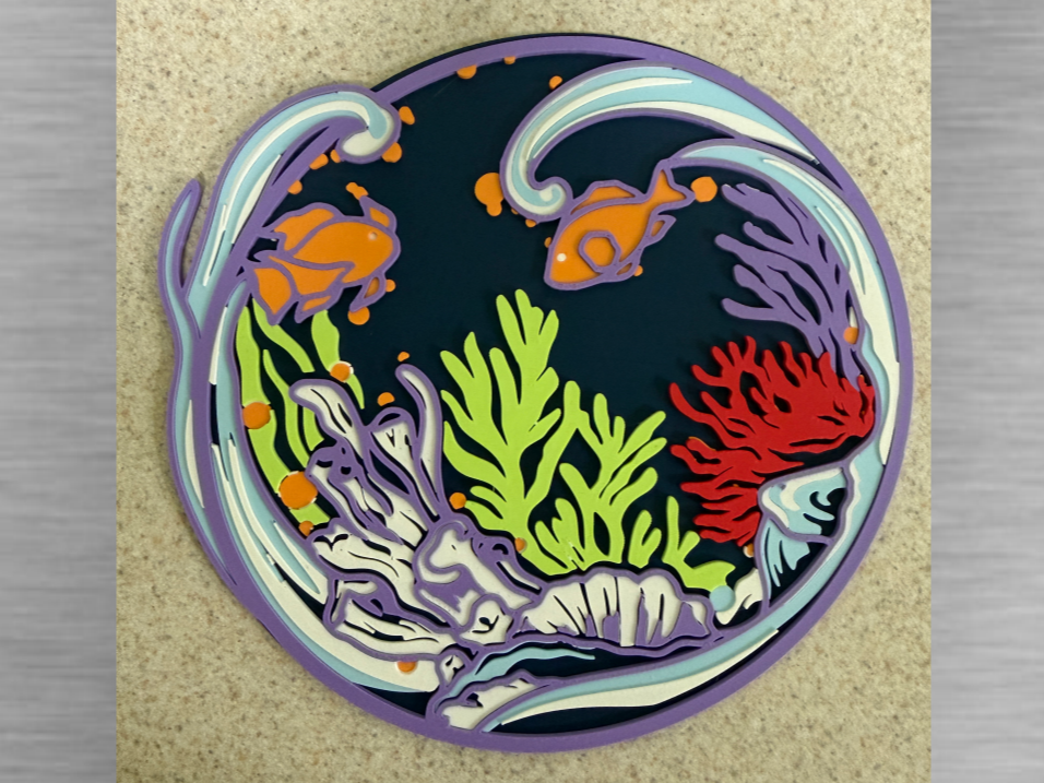 Reef Circle Art
