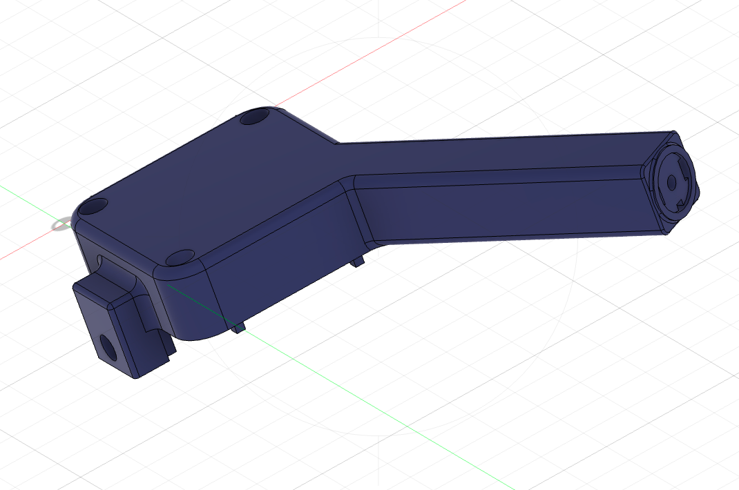 A1 mini Z axis with tube filament holder
