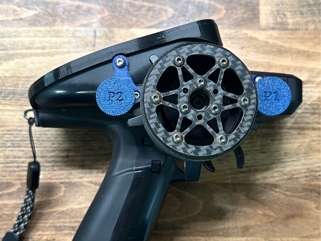 Radiomaster MT12 Rear Steer Wheel and Hex Adapter