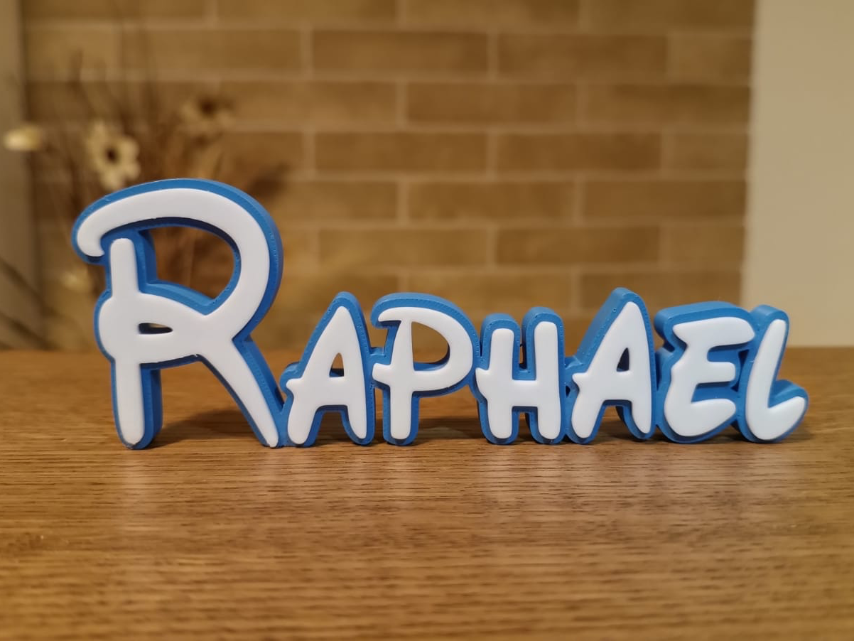 Raphael Name Disney Tag