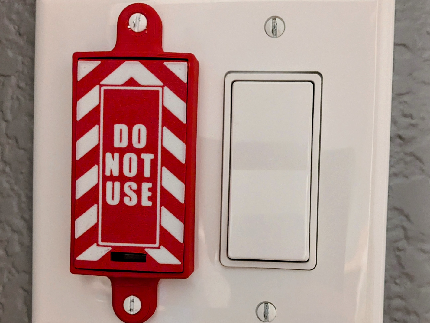 Hinged Paddle Switch Cover