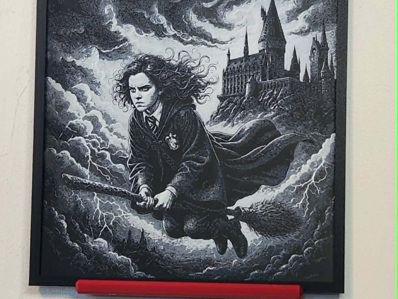 Hermione Flying Storm HueForge