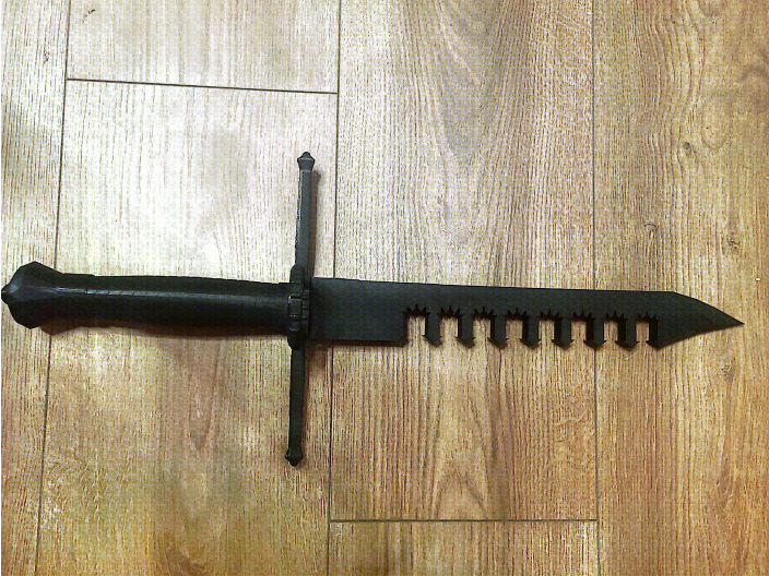 Swordbreaker knife