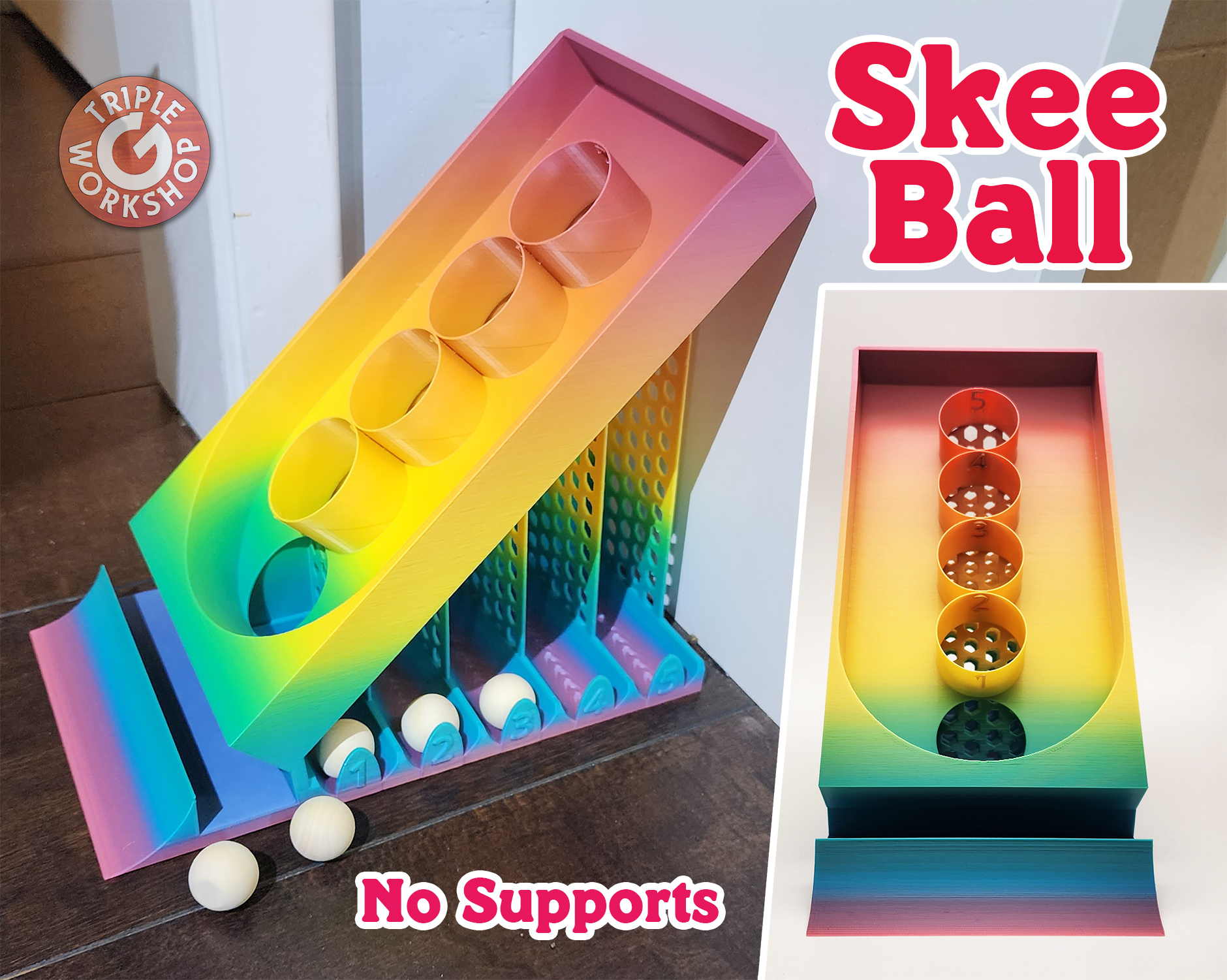 Skee Ball - No Supports