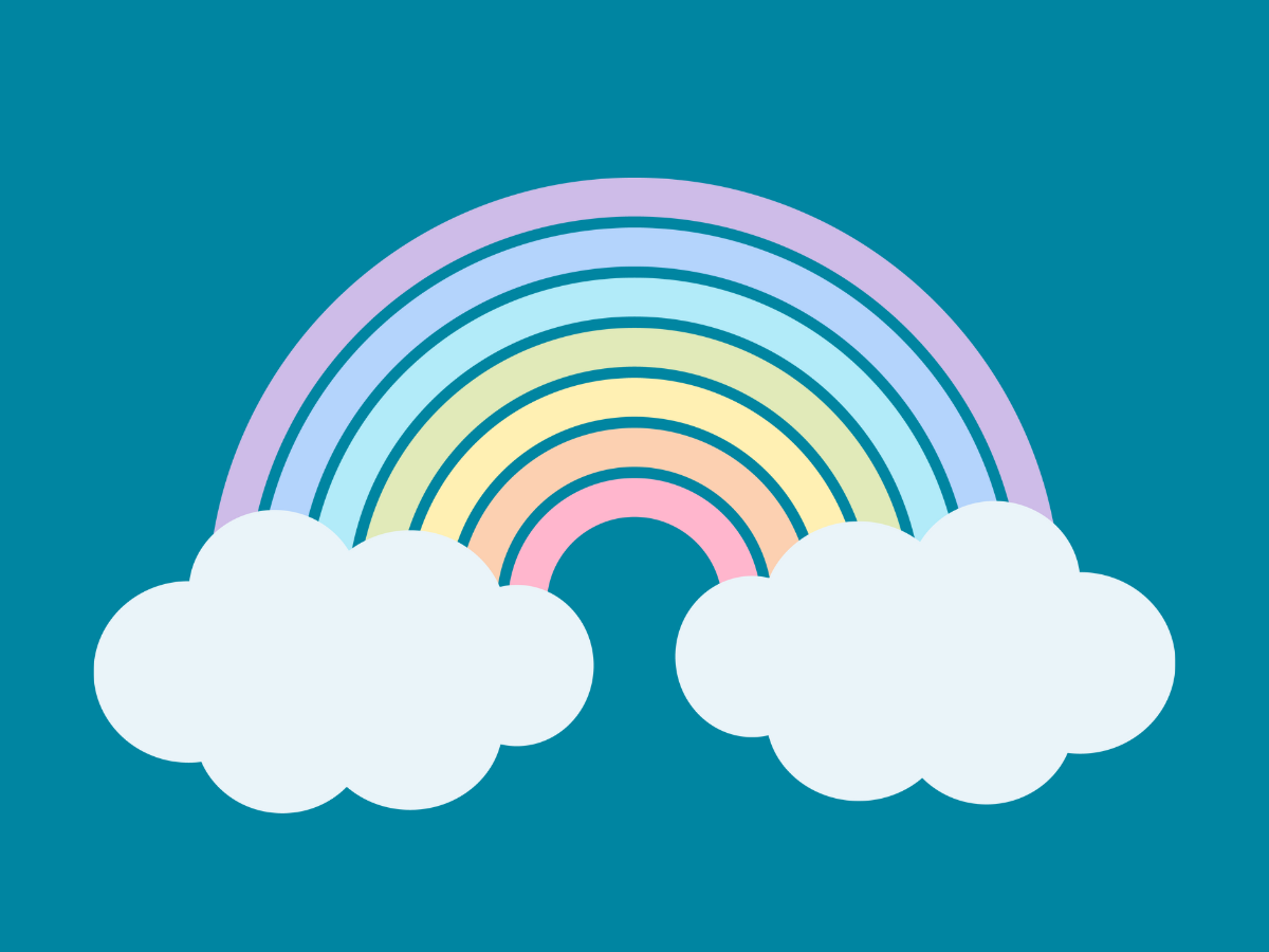 "Over The Rainbow" - Flexi Rainbow - G3D