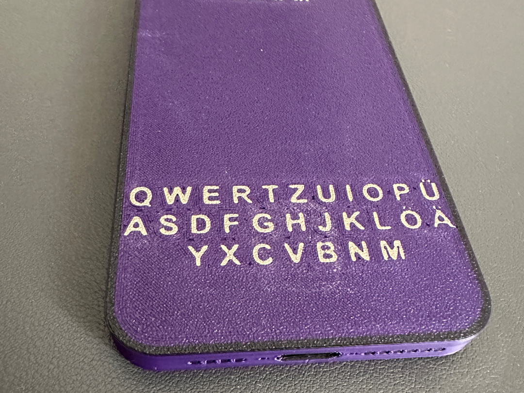 iPhone 14 Pro with Keyboard