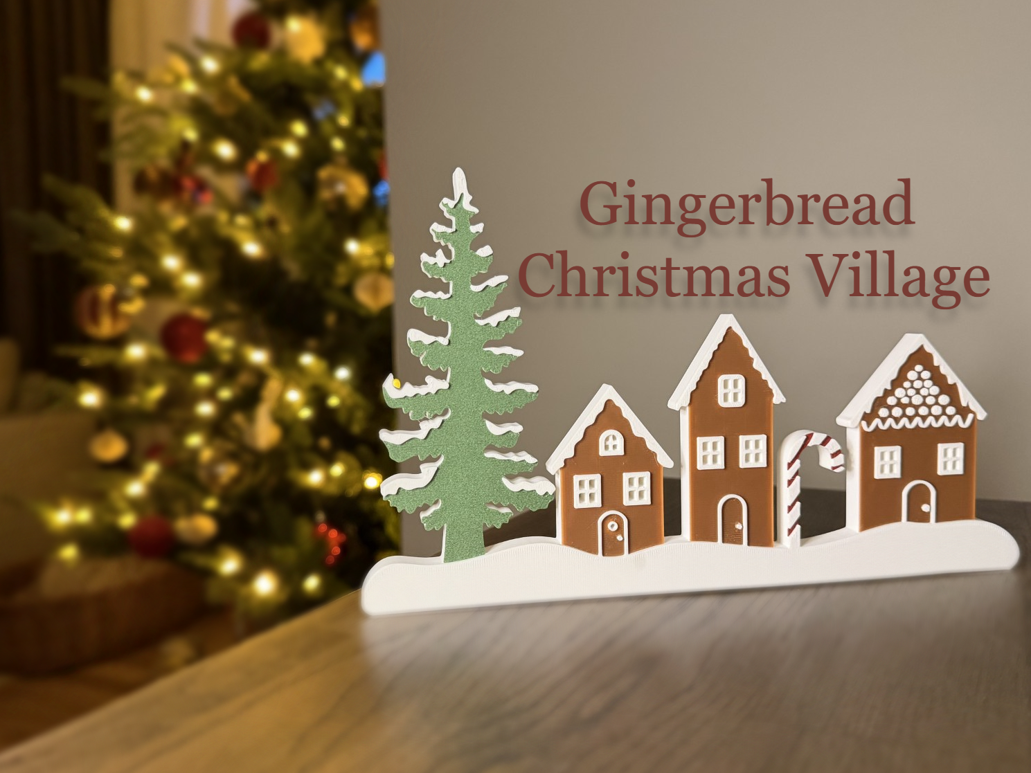 Gingerbread Christmas Village