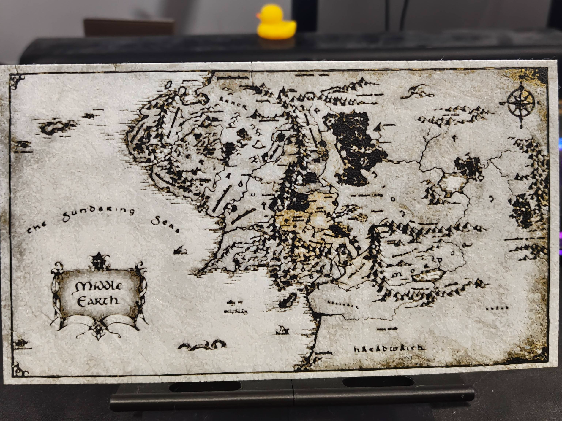Middle Earth Map Hueforge