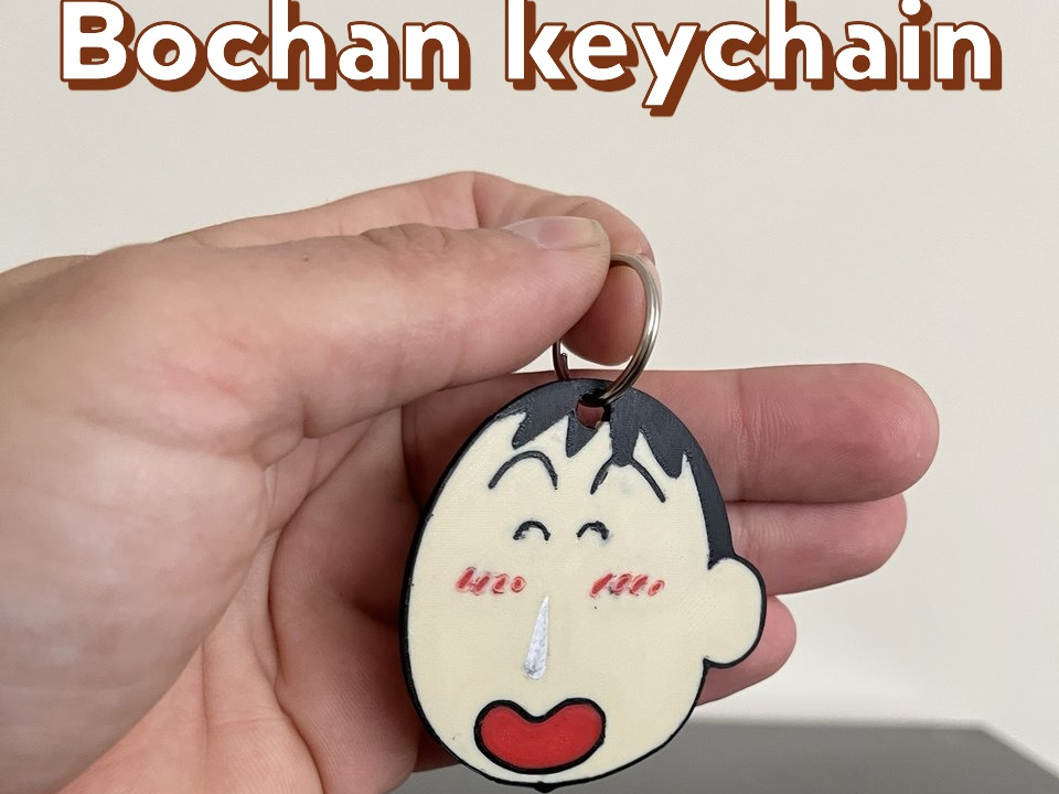 BOO-Bochan Keychain Shinchan Botaro Igawa