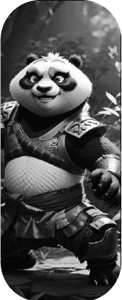 panda fighter Bookmark