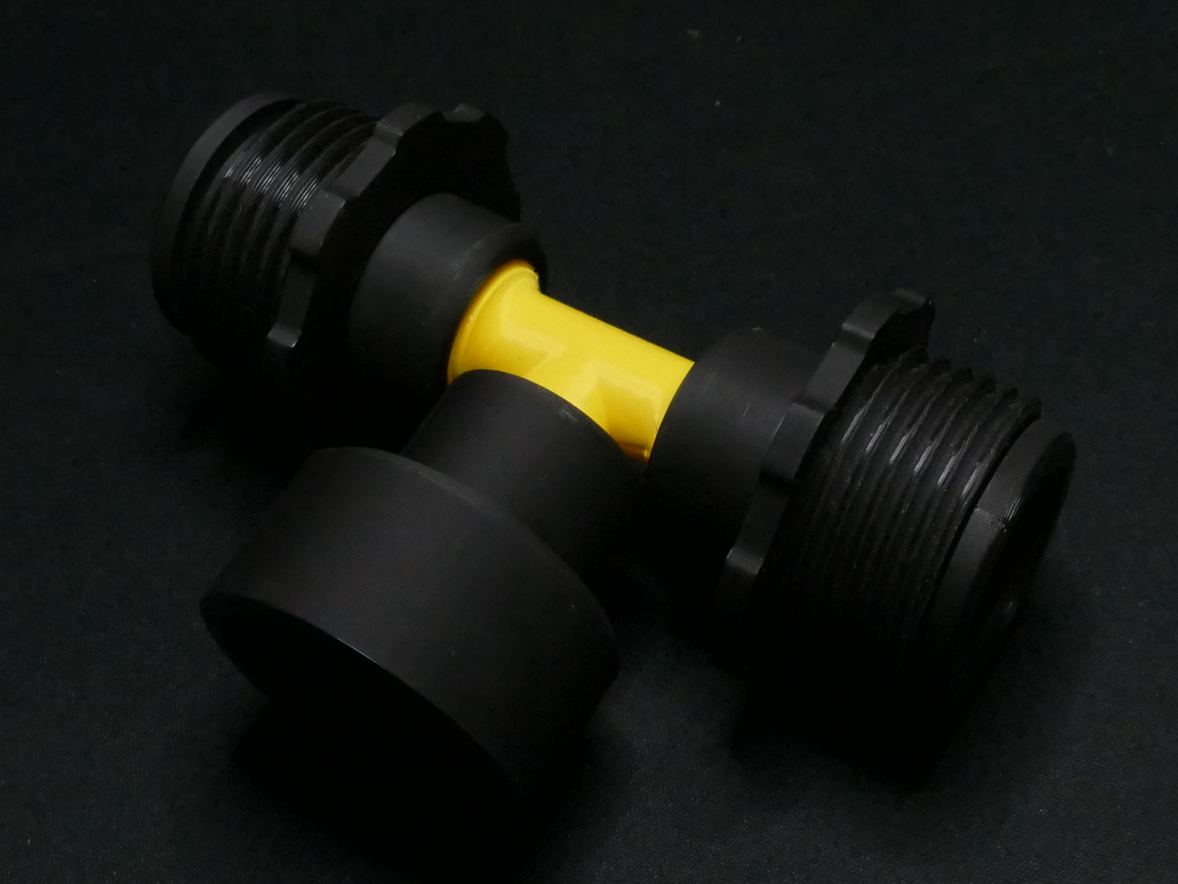 Gasmask 40mm T-connector M-M-F