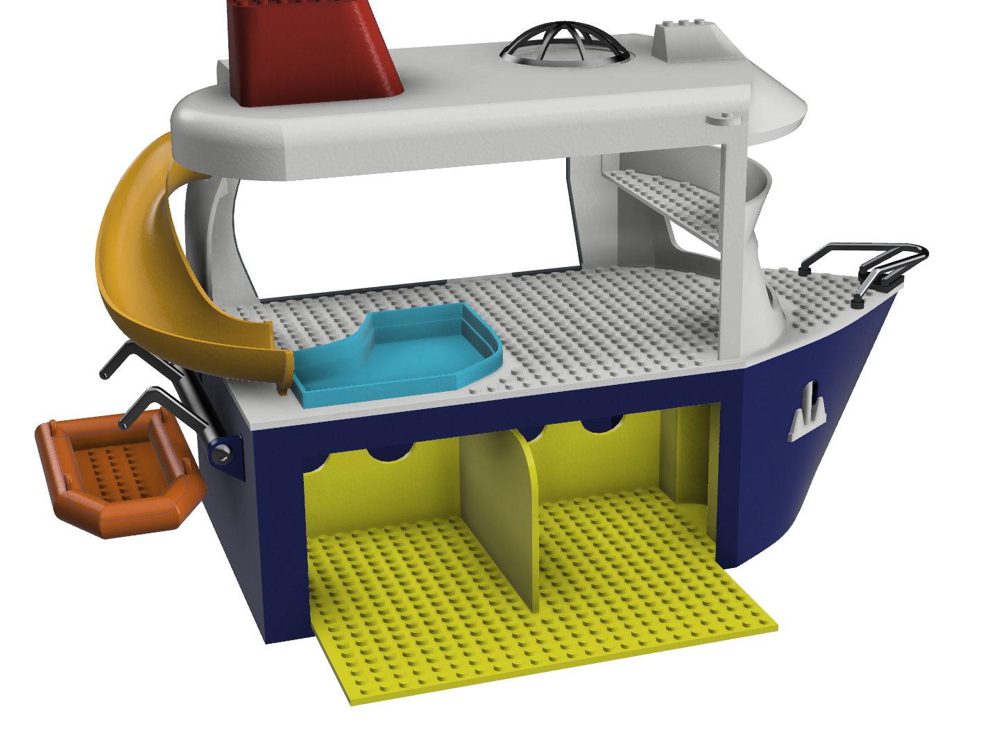Kids Cruise Boat ( Brick compatible)