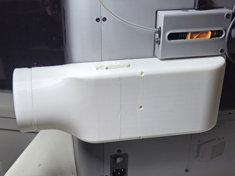 Low Profile X2D,P2S Exhaust Vent V1