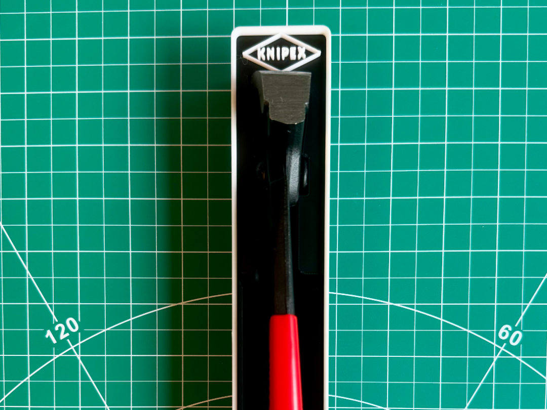 Gridfinity Knipex 51 01 210 End Cutters with LOGO