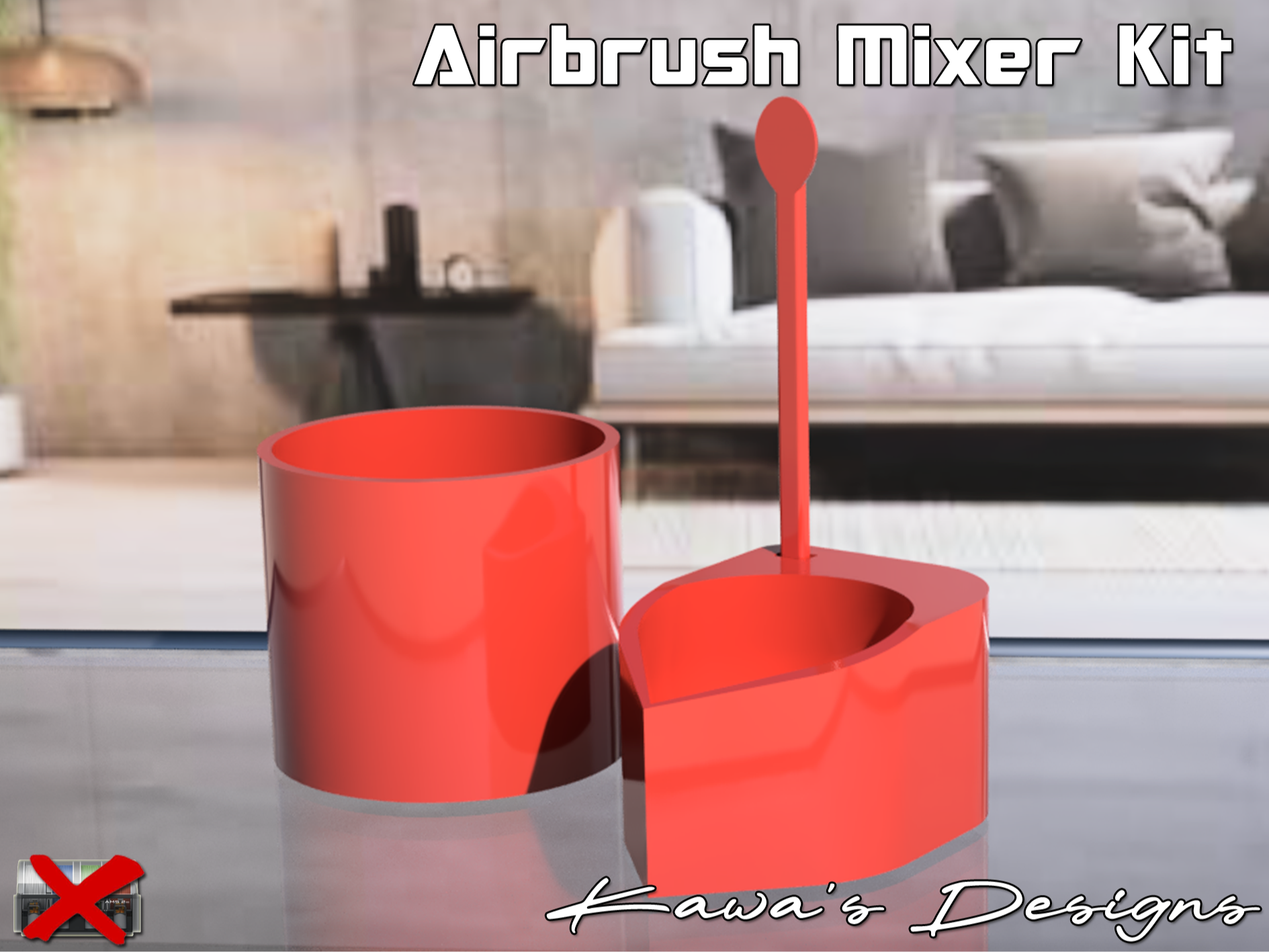 AirBrush Mixer Kit