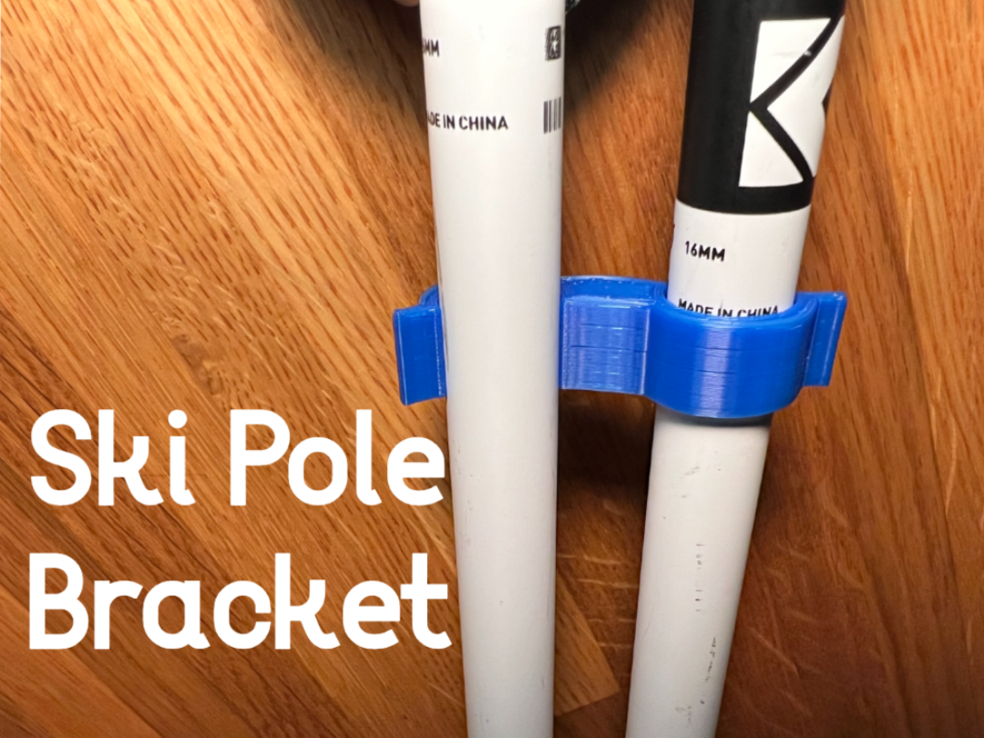Ski Pole Bracket