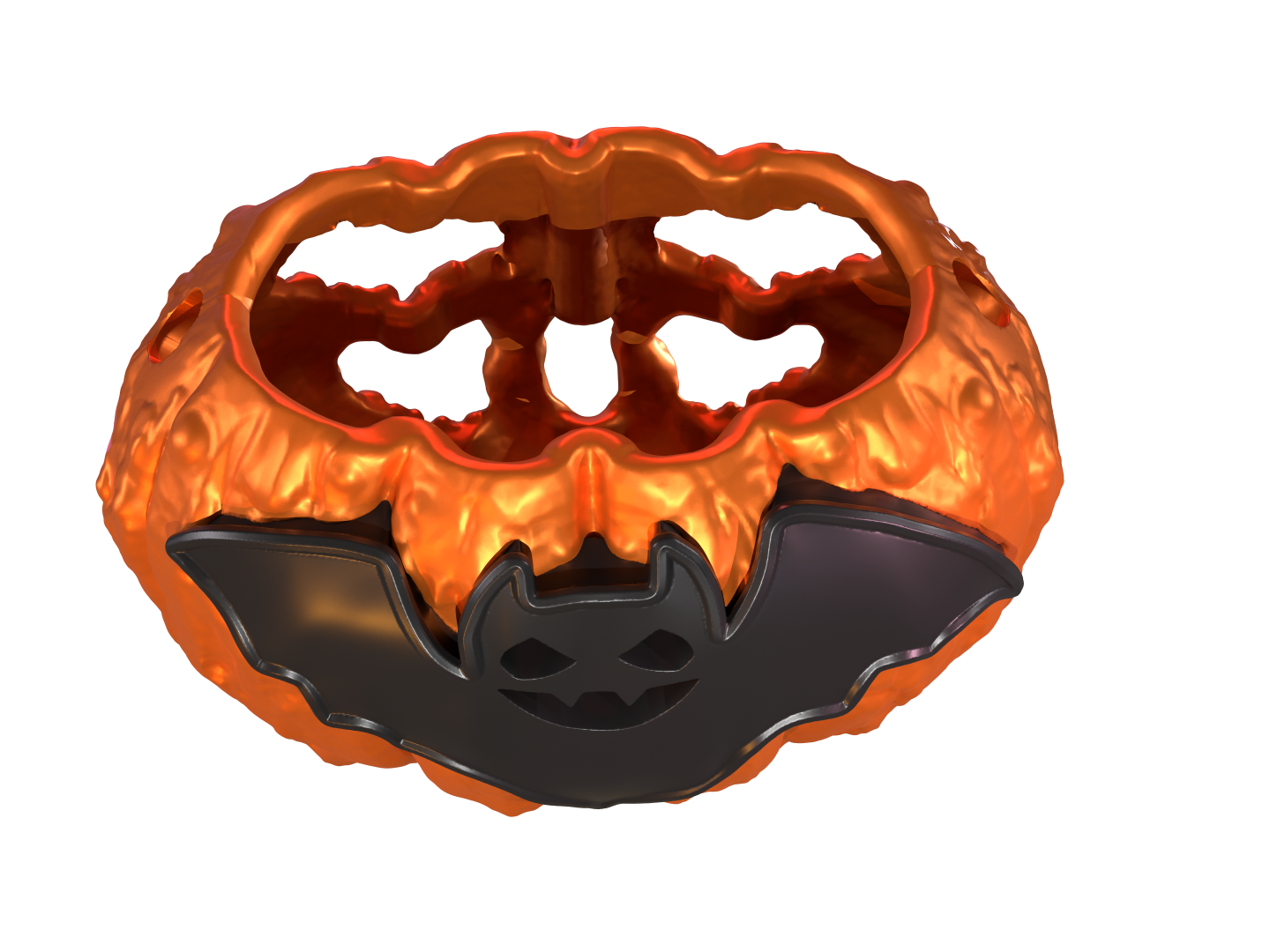 Halloween Pumpkin Basket