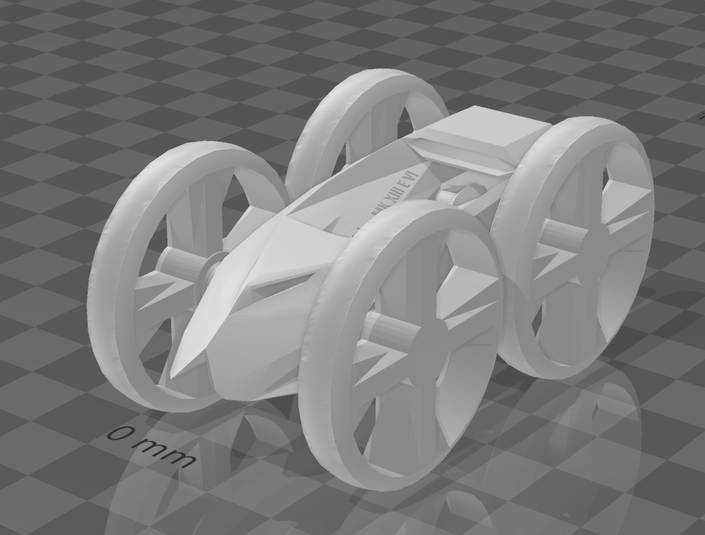 Print in Place Car (Uni Design Winner Group GTW/8)